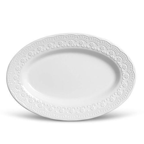 TRAVESSA MADELEINE GRANDE BRANCO 43,5 x 30 cm