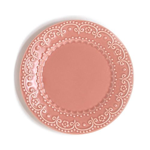 Conjunto com 6 Pratos Raso Esparta Especiarias Pimenta-Rosa Ø26cm - por Rita Lobo