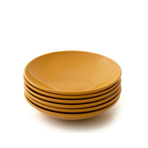 Conjunto com 6 Pratos Fundo Coup Especiarias Curry Ø21cm - por Rita Lobo