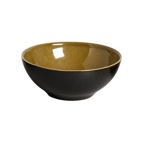 Conjunto com 6 Cumbucas Coup Stoneware Âmbar Ø13,5x5,5cm 360ml