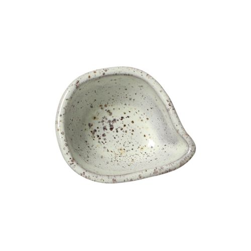 Conjunto c/ 6 Molheiras Oval Orgânico Green Granite 7,2x5,7x3,5cm 40ml