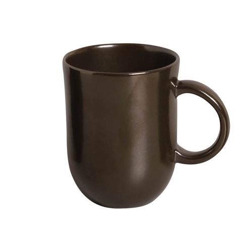 Conjunto com 4 Canecas Coup Stoneware Grande Metallica 330ml