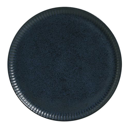 Conjunto com 6 Pratos Raso Linhas Night Blue Ø27,5cm