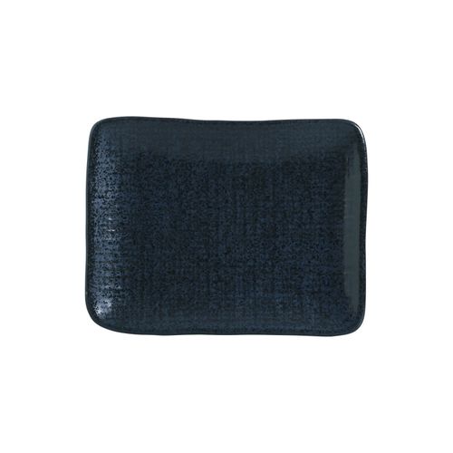 Conjunto com 4 Travessas Retangular Pequena Juta Night Blue 18x14cm