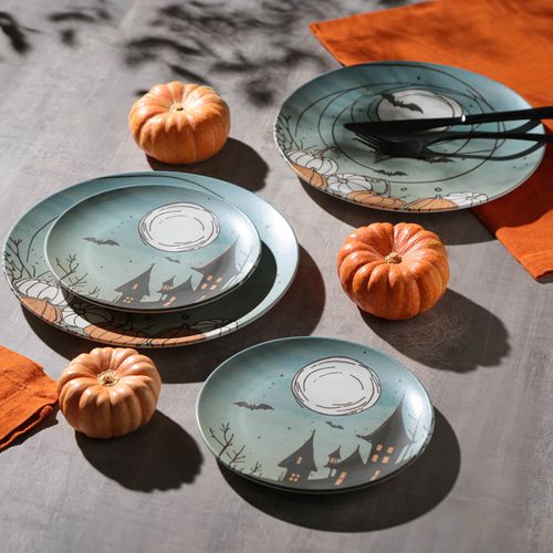 Conjunto com 6 Pratos Raso Coup Stoneware Full Moon Ø26cm
