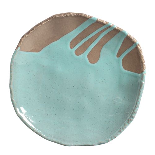Conjunto com 4 Pratos Raso Orgânico Eco Atlântica Ø27,5cm