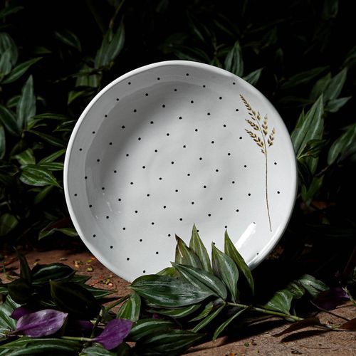 Conjunto com 6 Pratos Fundo Bio Floralis