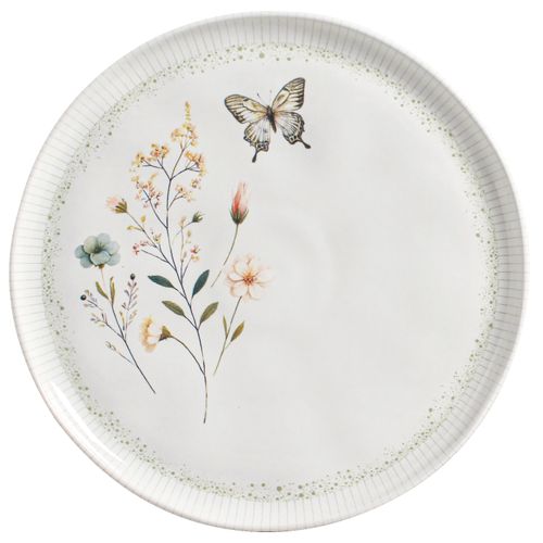 Conjunto com 6 Pratos Raso Bio Refúgio Ø27,5cm