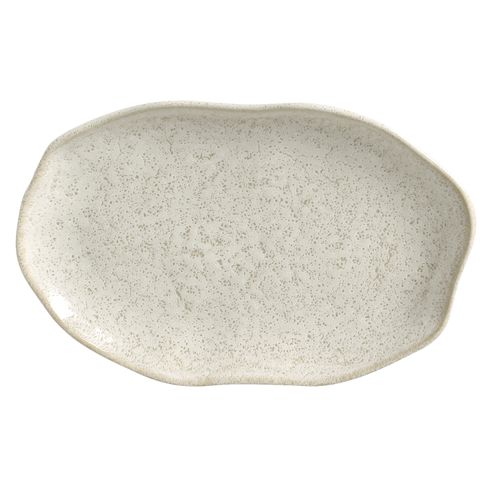 Conjunto com 4 Travessas Oval Rasa Média Bio Vanilla 30x20cm