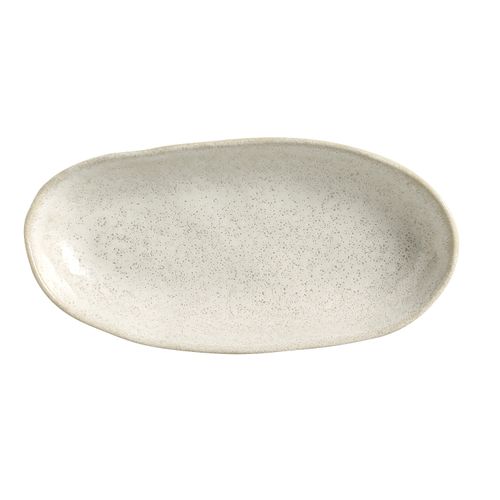 Conjunto com 4 Travessas Oval Funda G Orgânico Vanilla 32x16cm 650ml