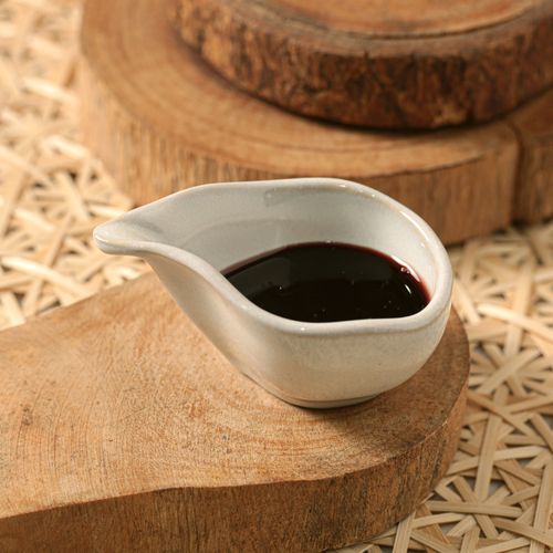 Conjunto com 6 Molheiras Oval Orgânico Glam 8x6cm 40ml