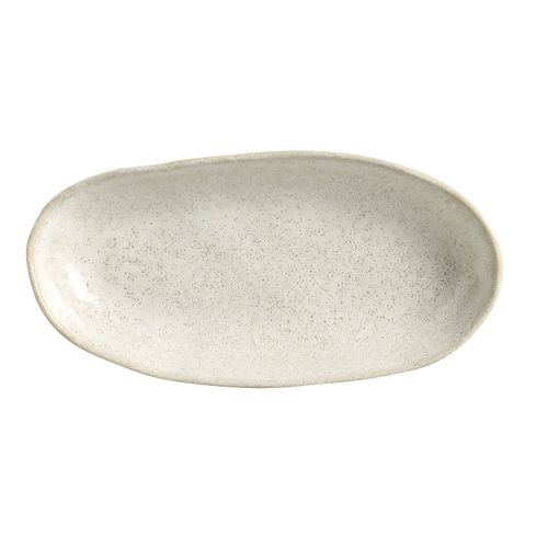Conjunto com 4 Travessas Oval Funda G Orgânico Vanilla 32x16cm 650ml