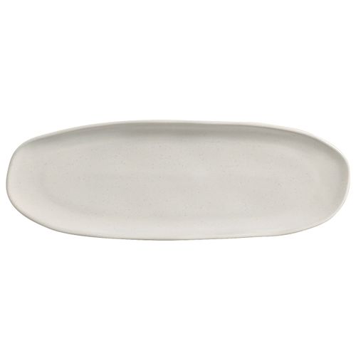 Conjunto com 4 Travessas Oval Rasa Grande Orgânico Glam 36x13cm