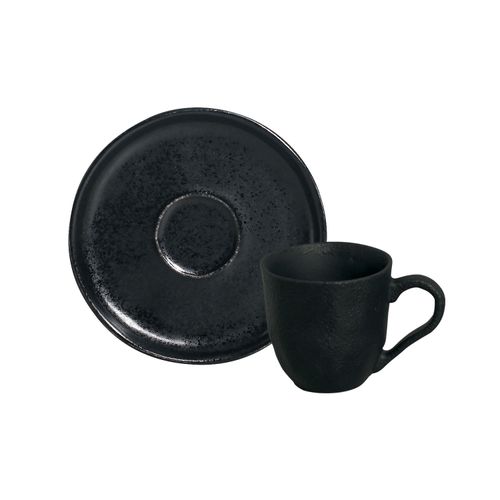 Conjunto com 6 Xícaras de Café com Pires Bio Eclipse 120ml