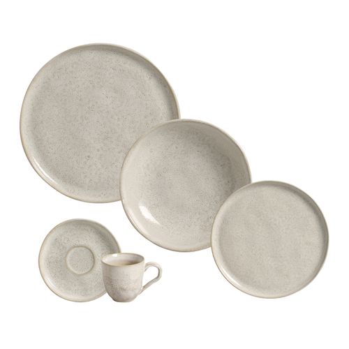Aparelho de Jantar 30 Peças Bio Vanilla