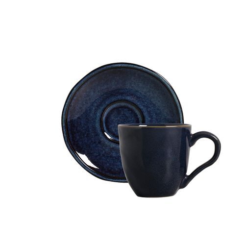 Conjunto com 12 Xícaras de Chá com Pires Daily Happy 170ml