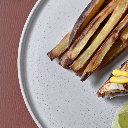 Conjunto com 12 Pratos Raso Basic Snow Ø25cm