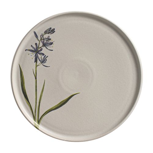 Conjunto com 12 Pratos Raso Basic Relax Ø25cm