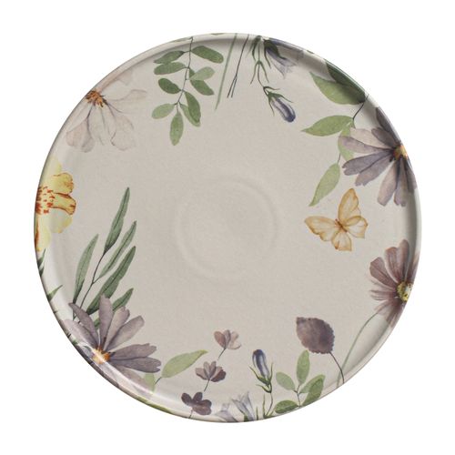 Conjunto com 12 Pratos Raso Basic Bloom Ø25cm