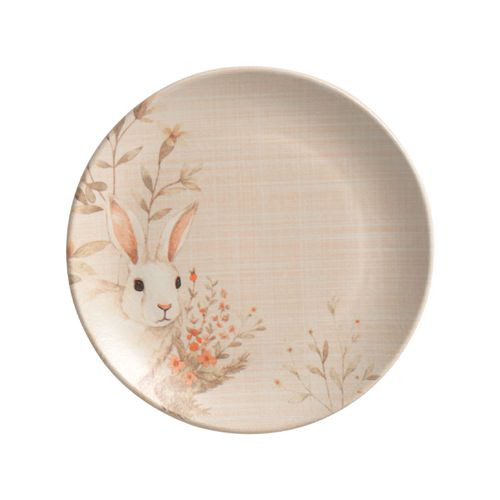 Conjunto com 6 Pratos de Sobremesa Coup Stoneware Entre Laços Ø19,4cm